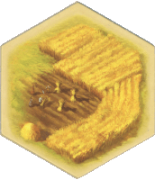 Hex tile: wheatHex